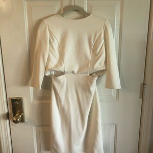 Little winter white dress